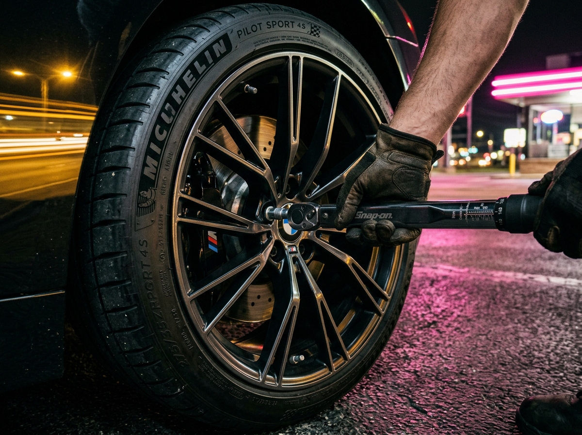 Precision tire torque service